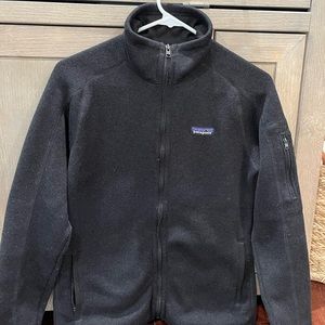 Patagonia black zip up